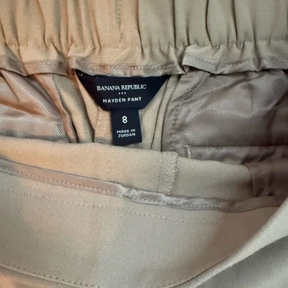 Banana Republic Hayden New British Khaki Pants-NWT - Picture 4 of 5